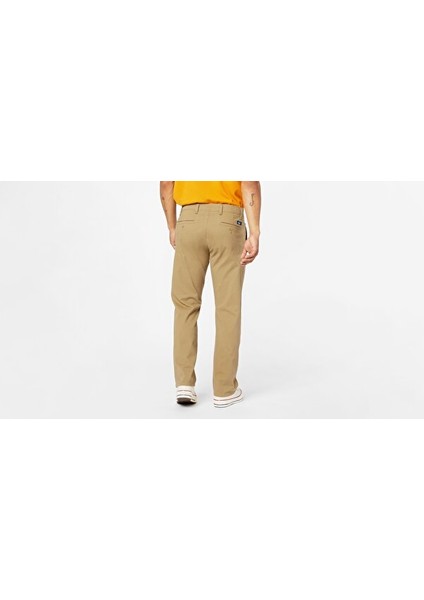 Smart 360 Flex Bej Ultimate Straight Fit Chino Pantolon