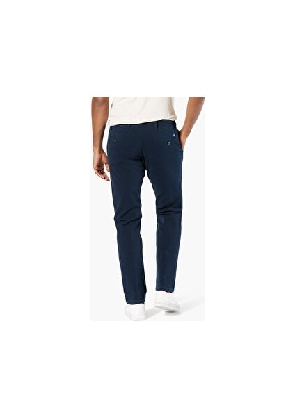 Smart 360 Flex Lacivert Ultimate Straight Fit Chino Pantolon