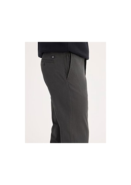 Smart 360 Flex Koyu Gri Ultimate Slim Fit Chino Pantolon
