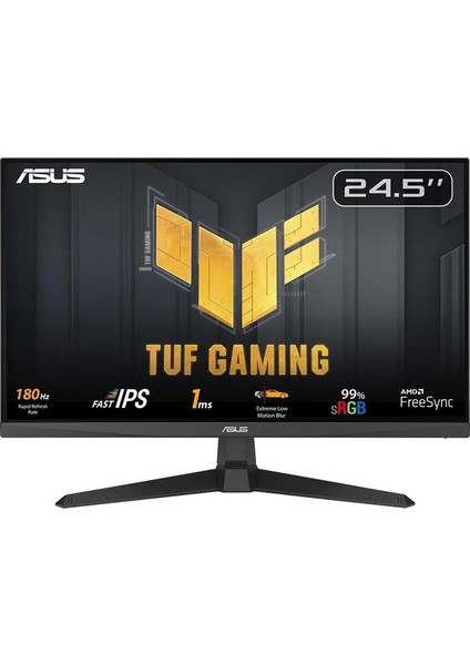 Asus 24.5" Tuf Gaming VG259Q3A 180Hz 1ms Full Hd Freesync Fast IPS Gaming Monitör