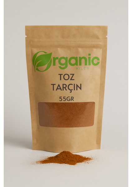 Toz Tarçın 55GR. Doğal & Organik, Katkı Madde Içermez, Doğal Toz Tarçın