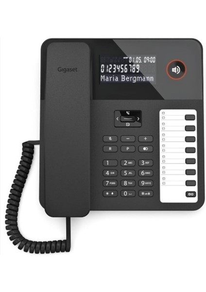 Gigaset Desk 600 Siyah Masaüstü Telefon
