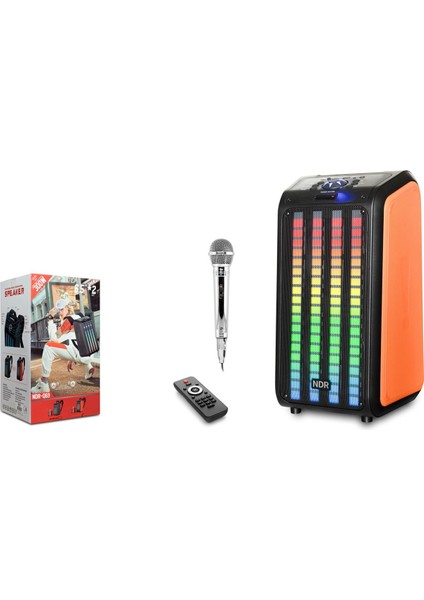 NDRQ69 Fm Usb-Ledsw-Auxin 300W Müzik Çalar