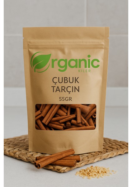Doğal Çubuk Tarçın 55GR Doğal & , Katkı Madde Içermez, Kabuk Tarçın