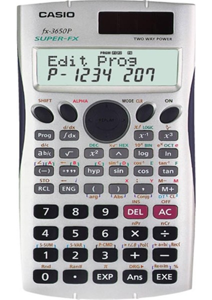 Casio FX-3650P Iı Bilimsel Fonksiyonlu Hesap Makinesi
