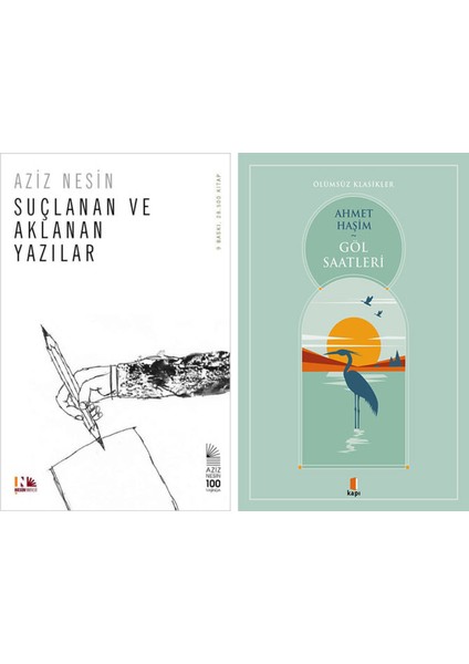 Suçlanan ve Aklanan Yazılar + Göl Saatleri