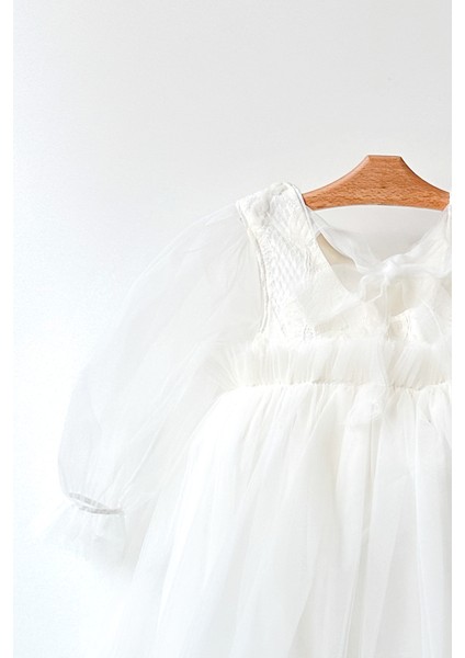 Kız Bebek Elbise Kız Çocuk Elbise Doğum Günü Parti Düğün Elbise Uzun Kollu astarlı elbise fırsatları