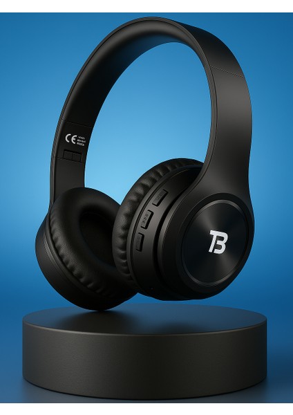 Kablosuz Bluetooth Kulaküstü Kulaklık-Mikrofonlu, Stereo Ses, Aux ve Hafıza Kartı Desteği Pulse