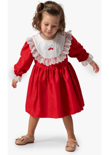 Kız Bebek Elbise Kız Çocuk Elbise Doğum Günü Parti Düğün Uzun Kollu Astarlı Elbise fiyatları