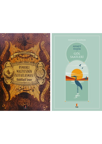 Osmanlı Maliyesinin Şeffaflaşması + Göl Saatleri