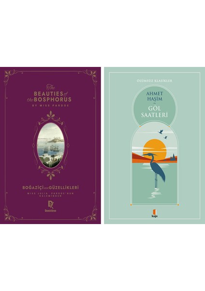 Beauties Of The Bosphorus - Boğaziçi'nin Güzellikleri (Ciltli) + Göl Saatleri