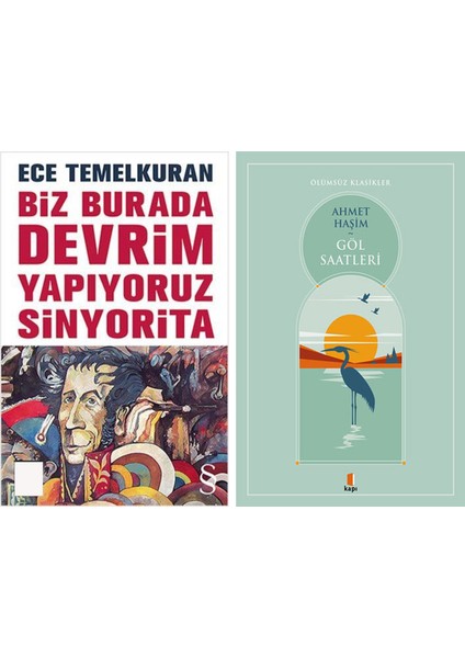Biz Burada Devrim Yapıyoruz Sinyorita (Cep Boy) + Göl Saatleri