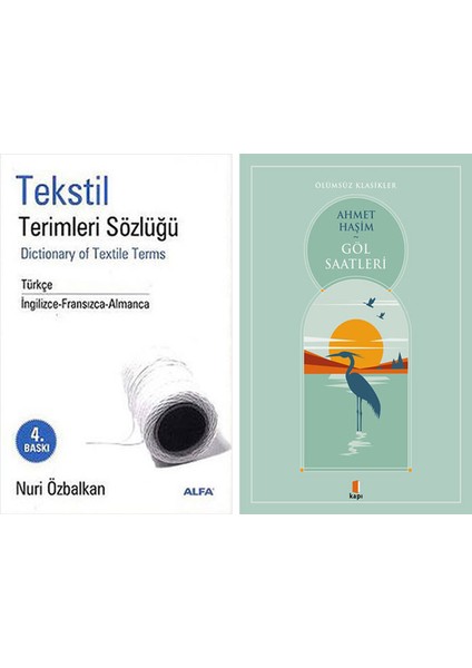 Tekstil Terimleri Sözlüğü (Ciltli) + Göl Saatleri
