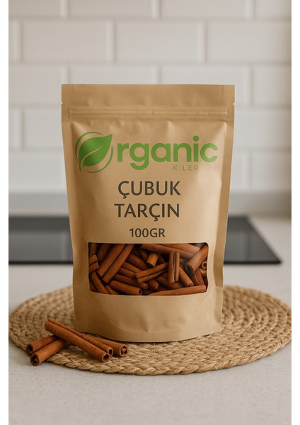 Çubuk Tarçın 100gr. Doğal & , Katkı Madde İçermez, Kabuk Tarçın