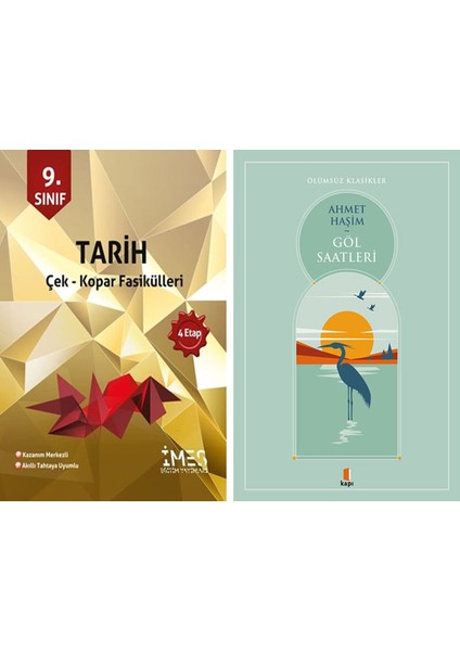 9. Sınıf Tarih Çek-Kopar Fasikülleri - 4. Etap + Göl Saatleri