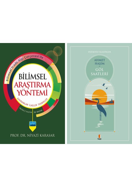 Bilimsel Araştırma Yöntemi + Göl Saatleri