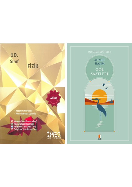 10.sınıf 4 Etap Fizik Soru Bankası + Göl Saatleri