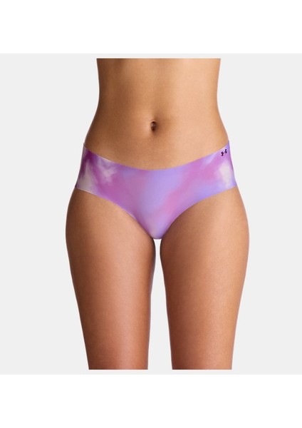 Kadın Ua Pure Stretch No Show Hipster-Print 3'lü Paket Iç Giyim 1383896-575