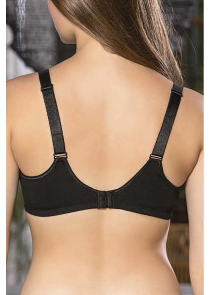 Siyah Anne Için Konforlu Emzirme Sütyeni,pamuklutelsiz,süngersiz, Mom Bra fiyatları