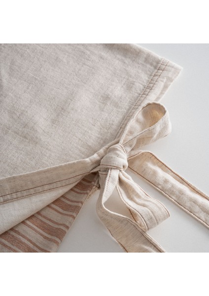 Ala Battal Boy Nevresim Takımı %100 Organik Pamuk Keten Terra 240X220 cm