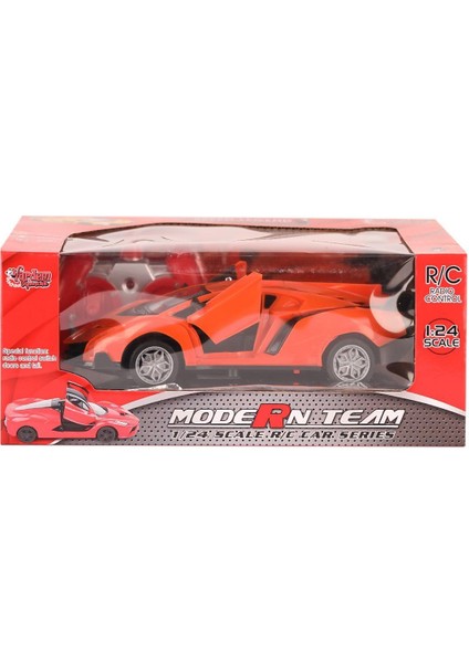 RG-1382-9-11 Kumandalı Kapıları Açılabilir Işıklı Spor Araba 1:24 Vardem Oyuncak modelleri