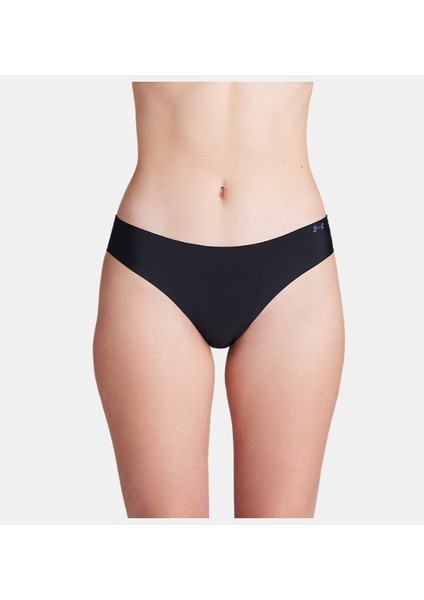 Kadın Ua Pure Stretch No Show Bikini-Solid 3'lü Paket Iç Giyim 1383897-001