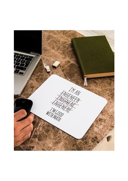 Mühendis Sevgiliye Hediye Engineer Mousepad - Mouse Pad - Fare Altlığı modelleri