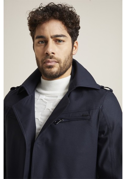 KA 066 Slim Fit Lacivert Spor Kaban