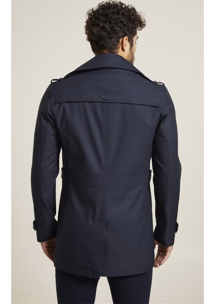 KA 066 Slim Fit Lacivert Spor Kaban fırsatları