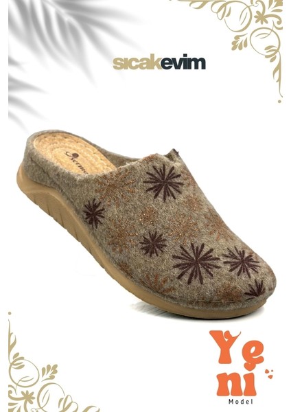 Kadın Ev Terliği – 3 Lü Set Poli Taban Hafif Tabanlı Sıcak Tutan Ev Terliği fiyatları