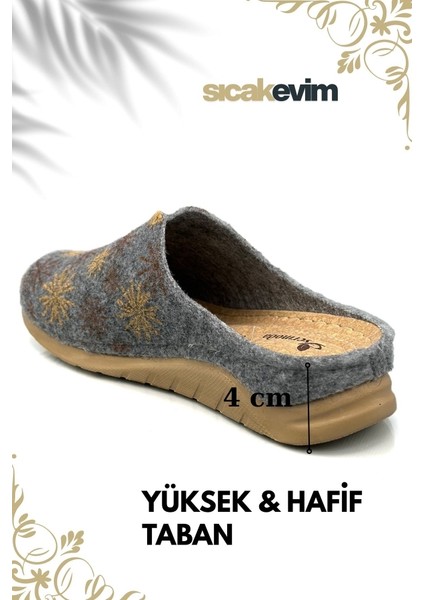 Kadın Ev Terliği – 3 Lü Set Poli Taban Hafif Tabanlı Sıcak Tutan Ev Terliği indirimleri