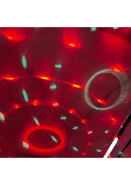 Parti Disko Topu Işıklı Karaoke MAKINESI-15W Güç,v5.3 Kablosuz Bt Hoparlör,çift Mikrofon Ses Bombası fırsatları