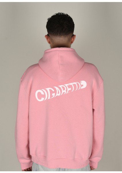 Join Baskılı Kapüşonlu Sweatshirt