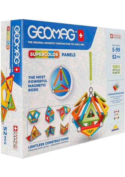 000378 Renkli Manyetik Zeka Oyunu 52 Parça -Sunman indirimleri