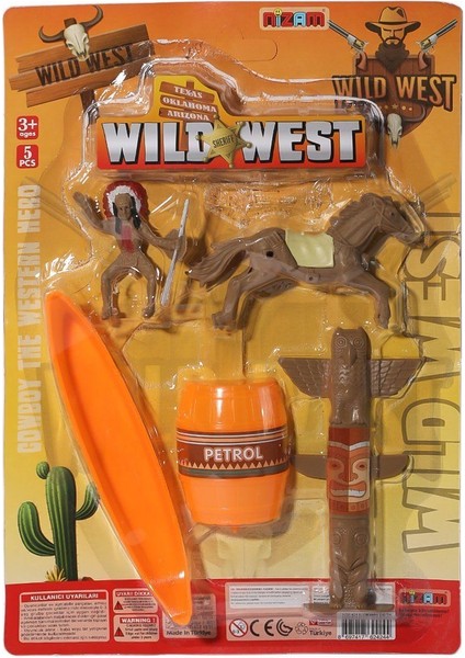 NZM-424 Küçük Vahşi Batı Oyun Seti fiyatları