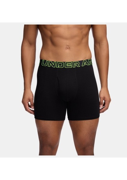 Erkek Ua Performance Cotton 6" Boxerjock - 3'lü Paket 1383889-004