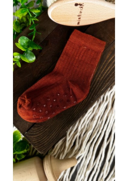 Pamuk Kaydırmazlı Çocuk Çorap