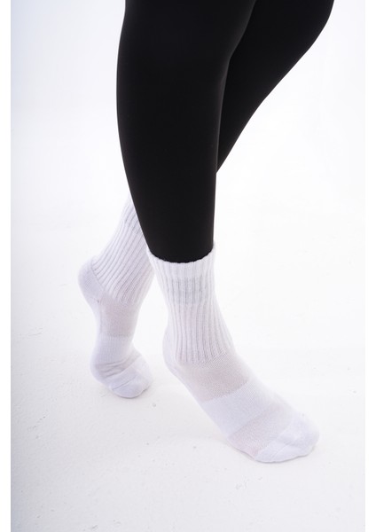 2'li Havlu Taban %100 Pamuk Tenis Çorabı,nefes Alabilen Terletmez Unısex Ekstra Yumuşak Çorap fırsatları