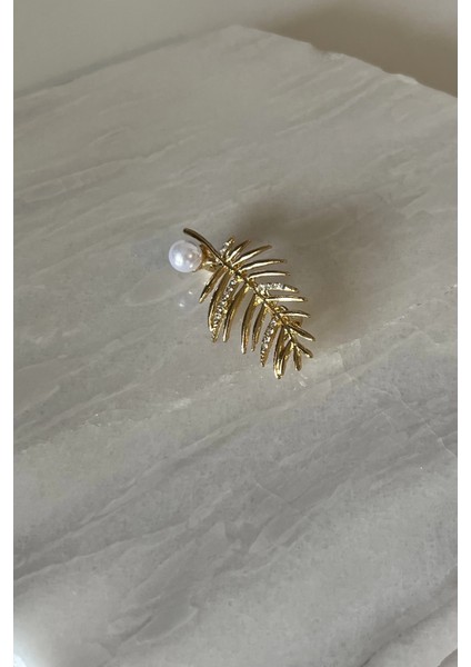 Incili Yaprak Broş modelleri