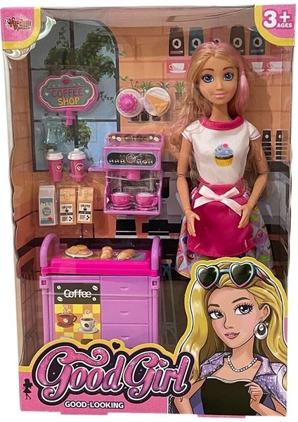 WG66748 Vardem Kutulu Kafe Işleten Bebek Set 11,5 Inç fiyatları