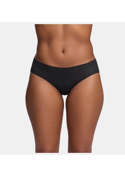 Kadın Ua Pure Stretch Mesh No Show Hipster-Solid 3'lü Paket Iç Giyim 1390413-001