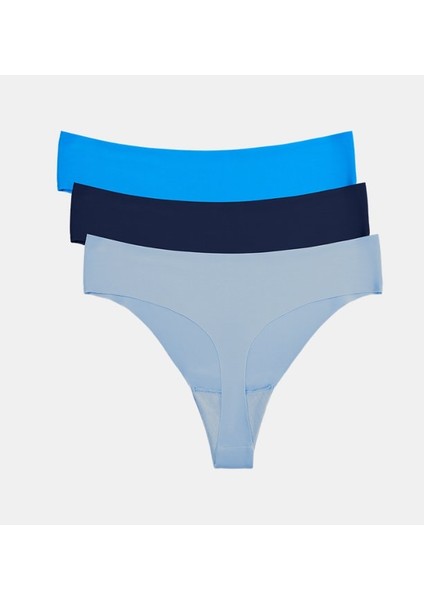 Kadın Ua Pure Stretch Iz Yapmayan Tanga 3’lü Paket 1383893-453 indirimleri