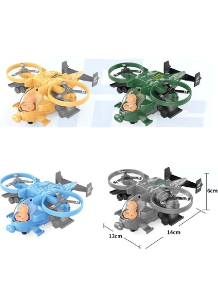 MXT-3616 Sürtmeli Askeri Helikopter -Vardem Oyuncak modelleri