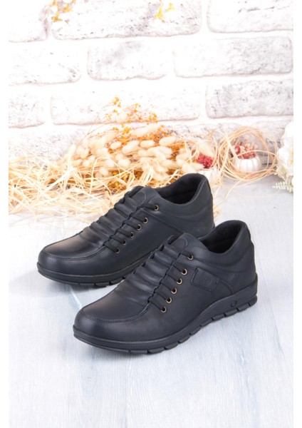 3330 Grezör Rahat Kauçuk Taban Orijinal Hakiki Deri Erkek Ayakkabı