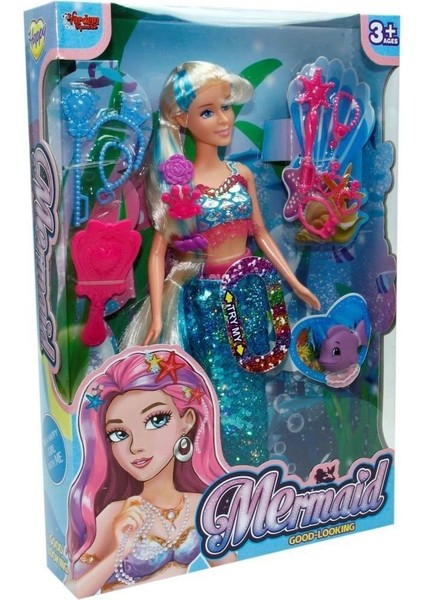 WG-66777 Kutulu 29CM Aksesuarlı Deniz Kızı - Vardem Oyuncak fırsatları