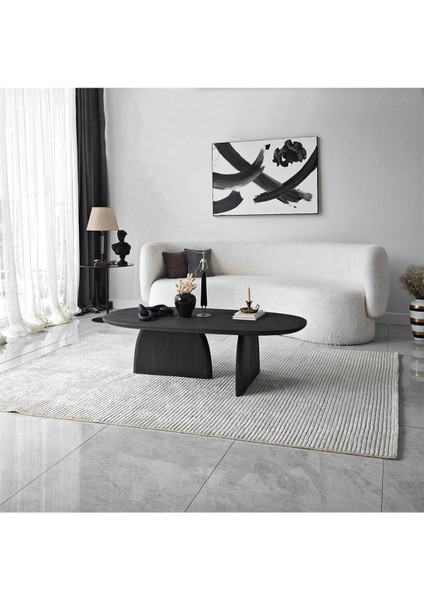 Miami Sehpa/siyah Renk Masif