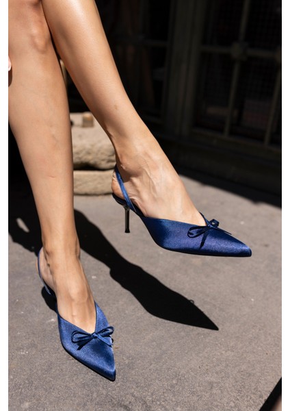 Babes Kadın Leopar Saten Özel Ökçe Topuklu Ayakkabi fırsatları