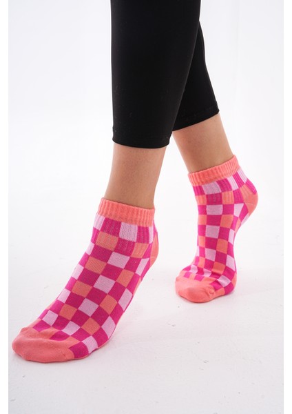 Damalı (Dikişsiz) Pamuklu Nefes Alabilen Terletmez Kadın Çorap'ı modelleri