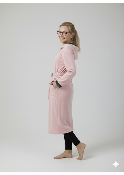 Fermuarlı Kışlık Polar Kumaş Kadın Sabahlık/gecelik fiyatları