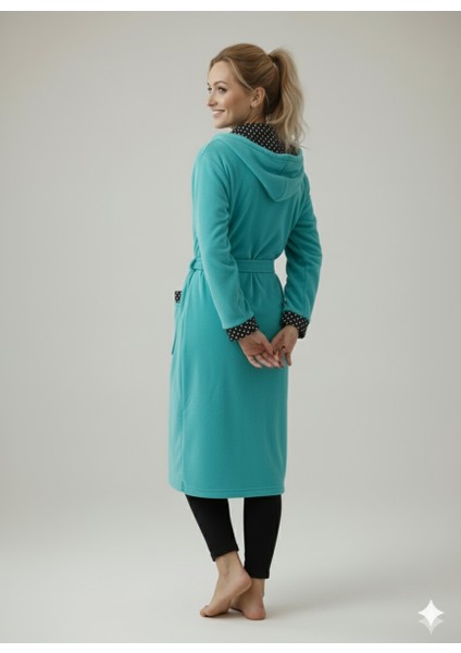 Fermuarlı Kışlık Polar Kumaş Kadın Sabahlık/gecelik modelleri